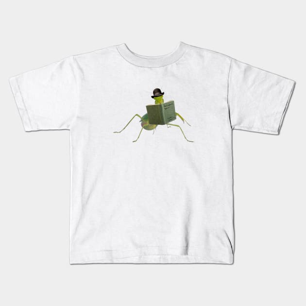 The Athiest Mantis Kids T-Shirt by Dominyknax